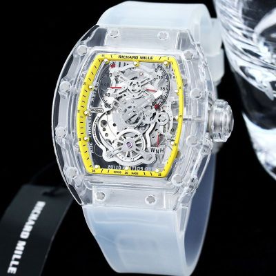 Richard Mille Replica Swiss RM56-01 Acrylic glass case diameter 43mm watch